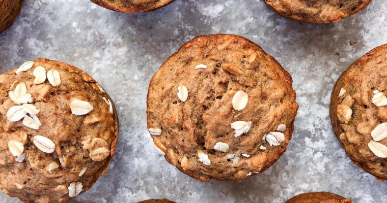 Banana Oat Muffins – GF DF