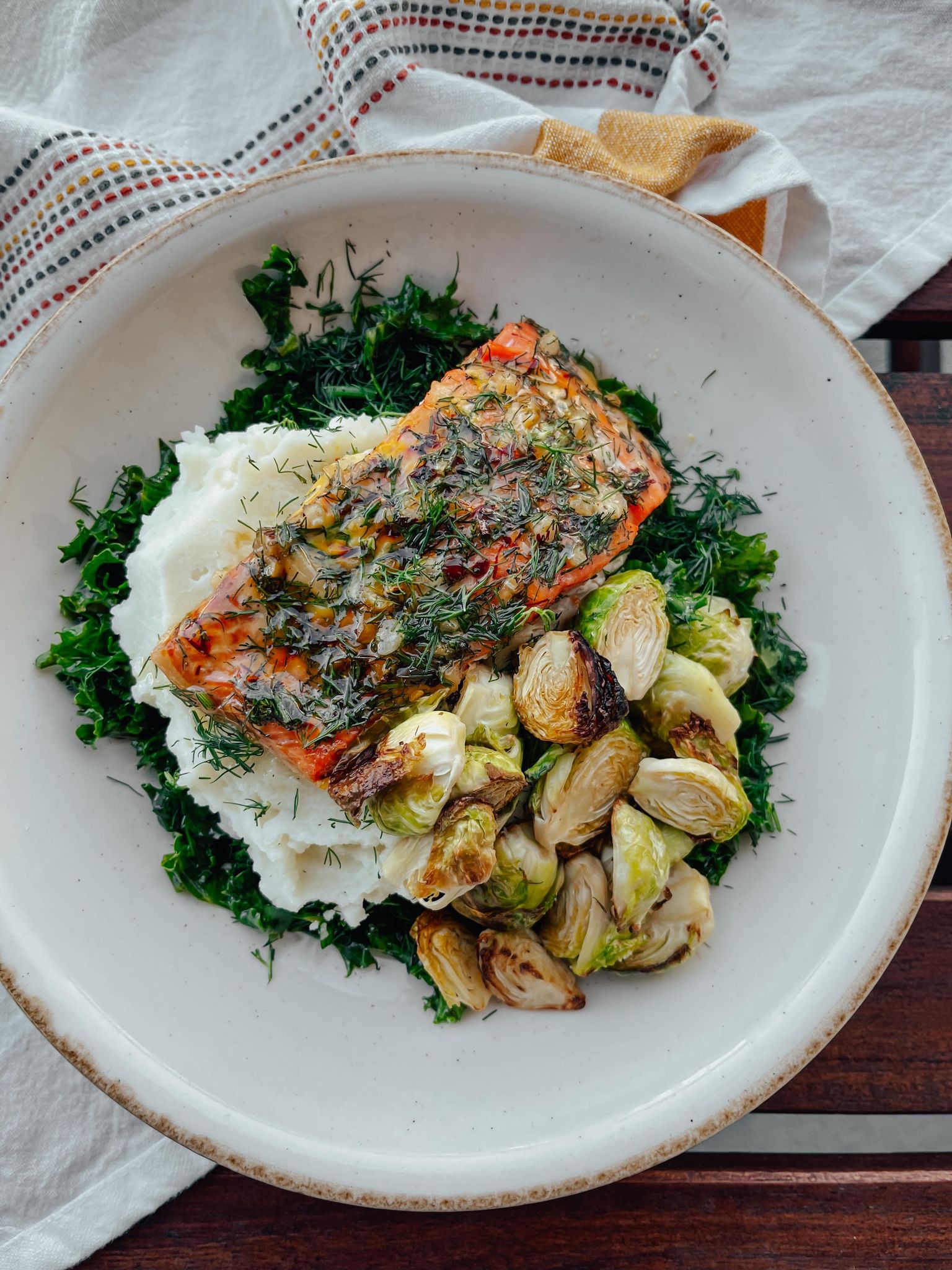 honey saffron dill salmon